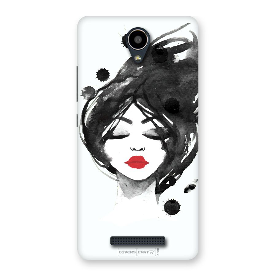 Sassy Girl Back Case for Redmi Note 2
