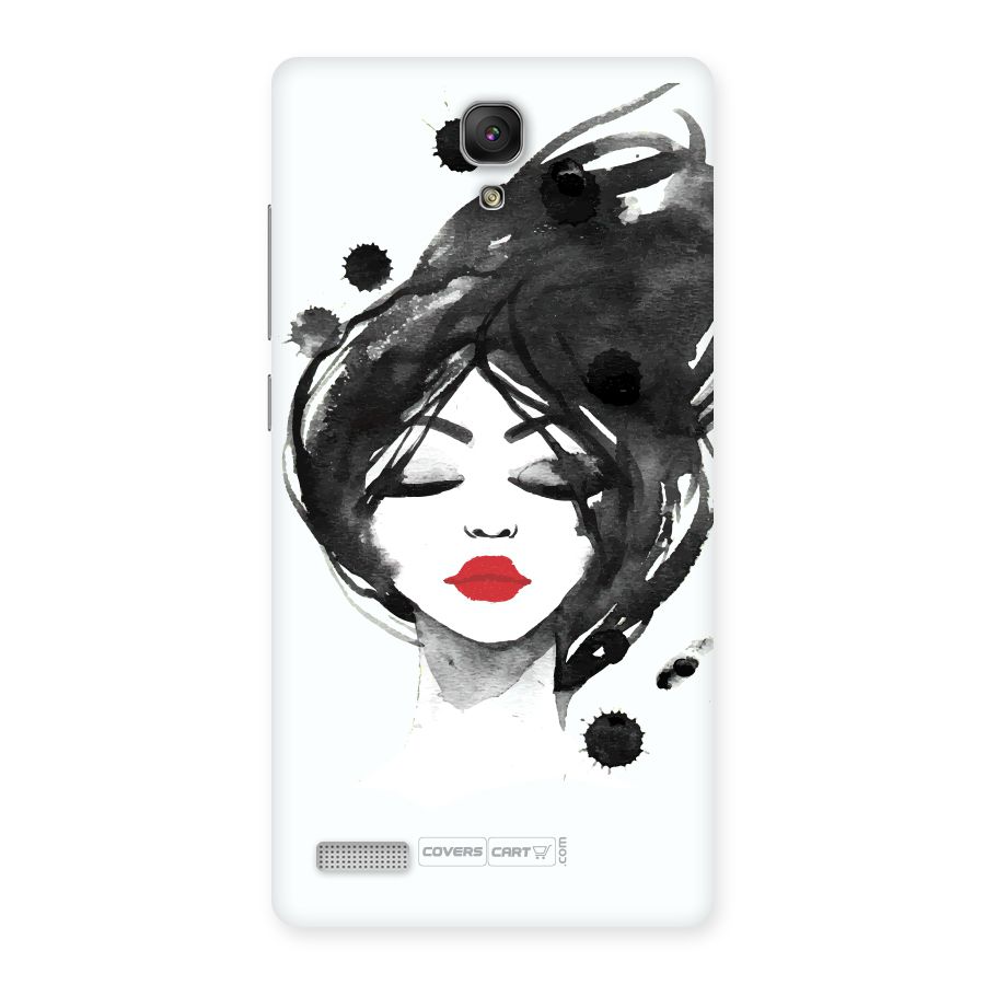 Sassy Girl Back Case for Redmi Note Prime