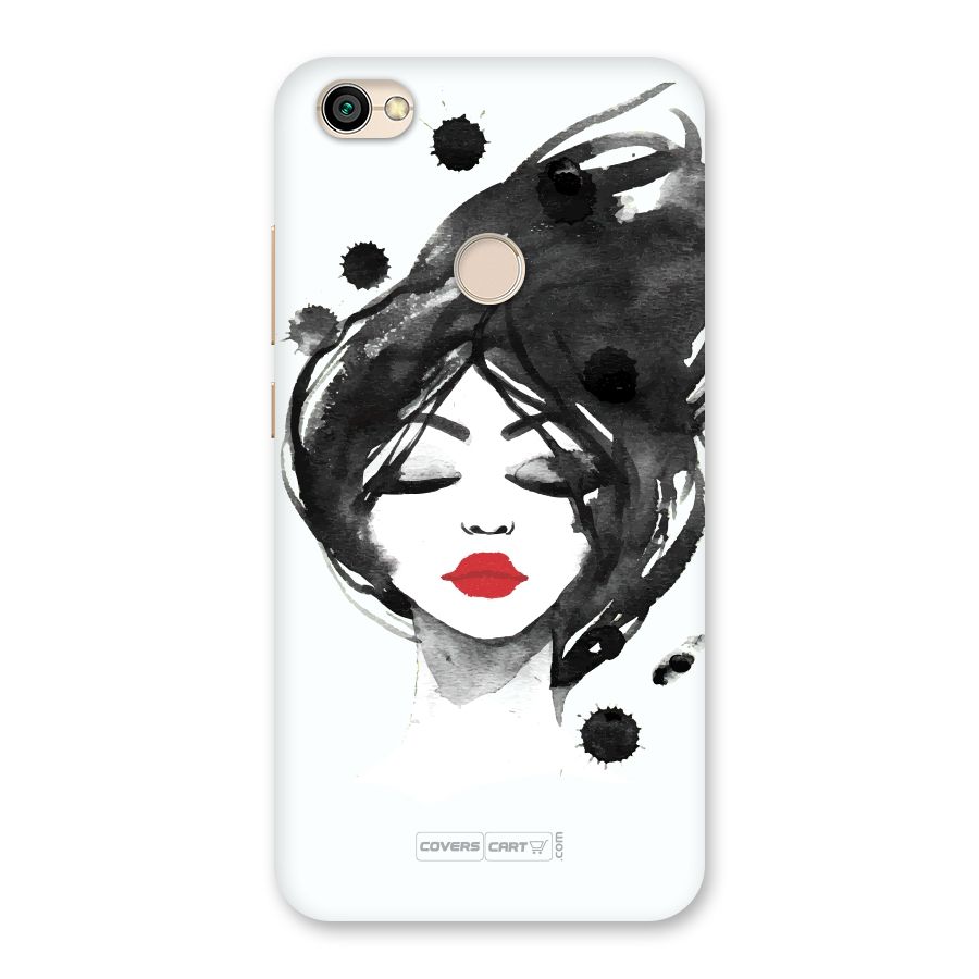 Sassy Girl Back Case for Redmi Y1 2017