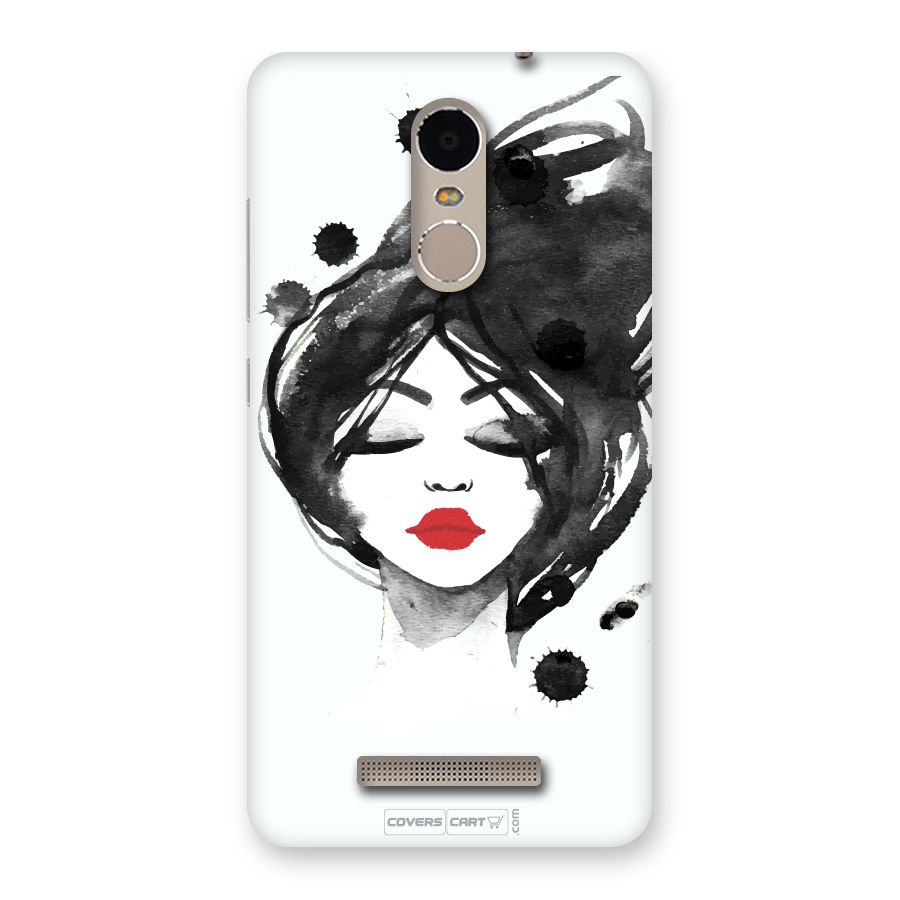 Sassy Girl Back Case for Xiaomi Redmi Note 3