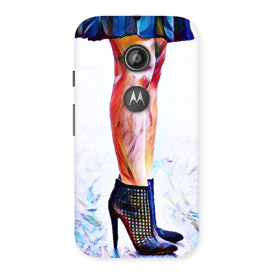 Sassy Heels Back Case for Moto E 2nd Gen