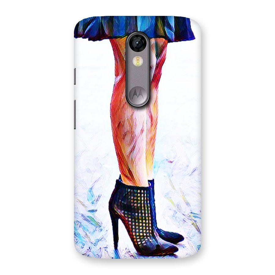 Sassy Heels Back Case for Moto X Force