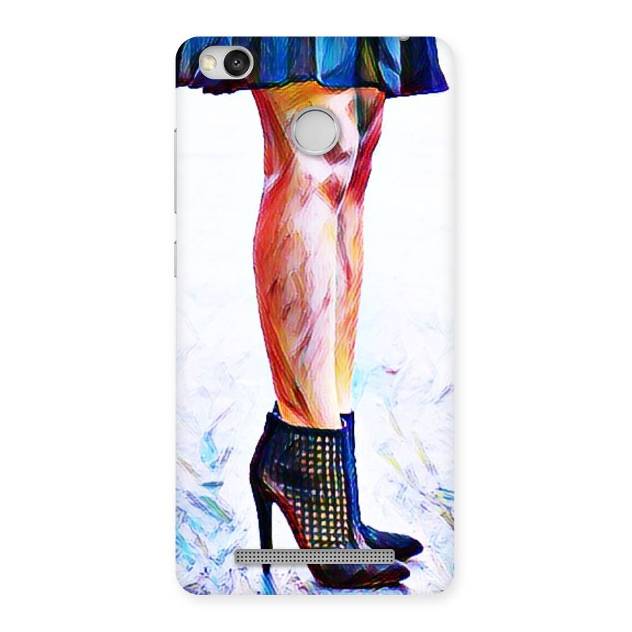 Sassy Heels Back Case for Redmi 3S Prime