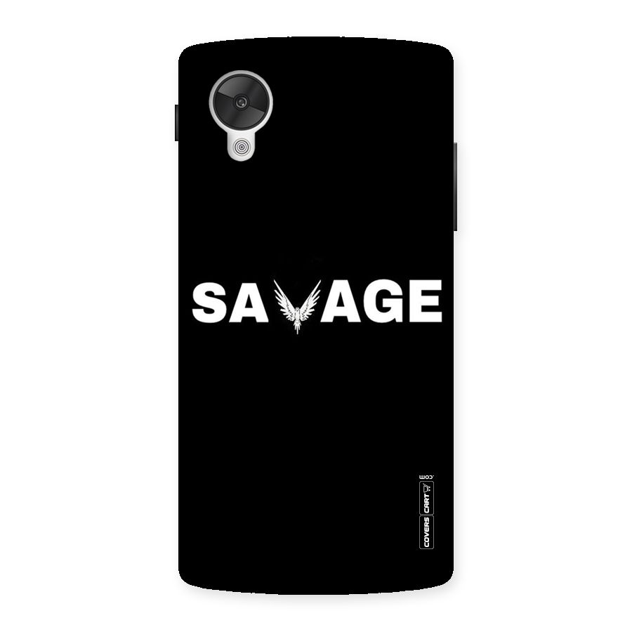 Savage Back Case for Google Nexsus 5