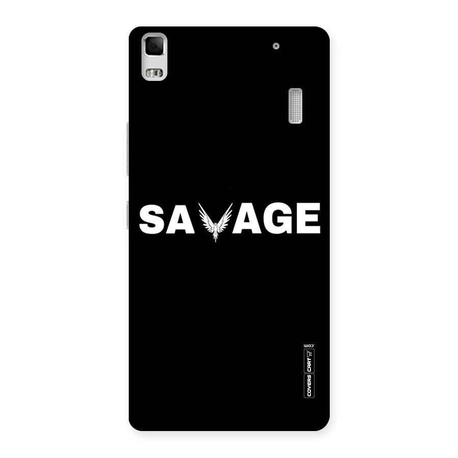 Savage Back Case for Lenovo K3 Note