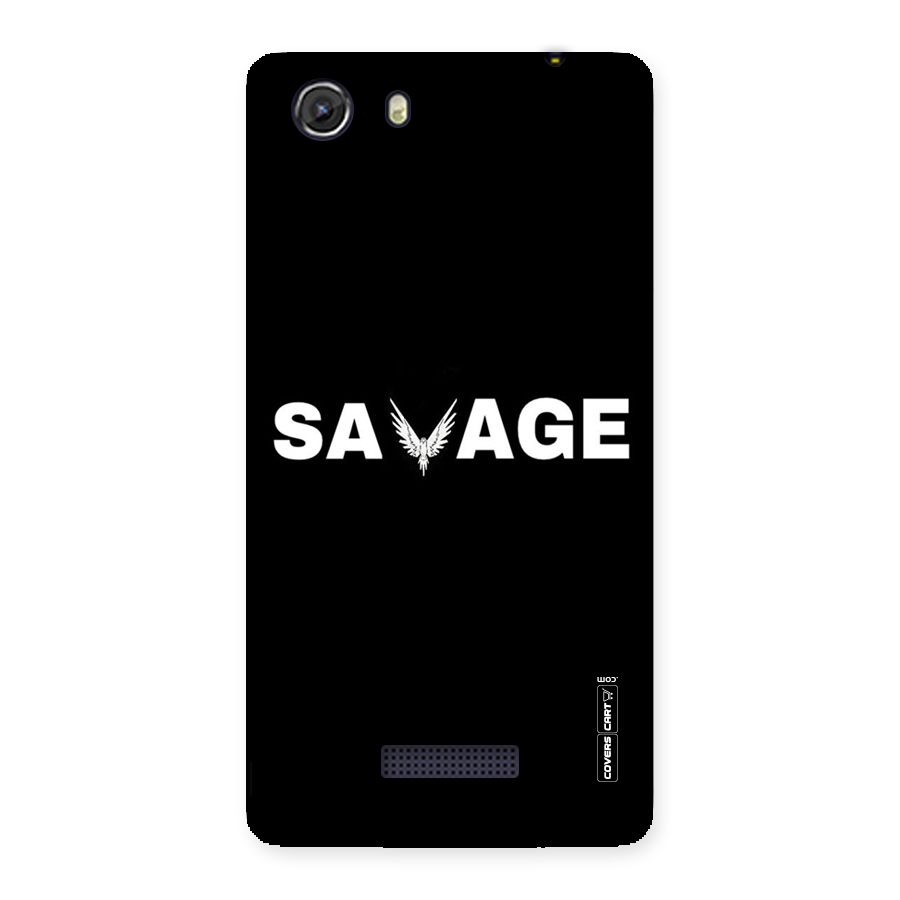 Savage Back Case for Micromax Unite 3