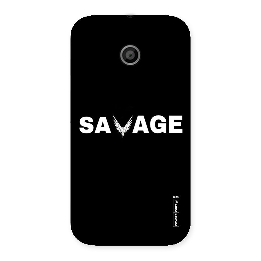 Savage Back Case for Moto E