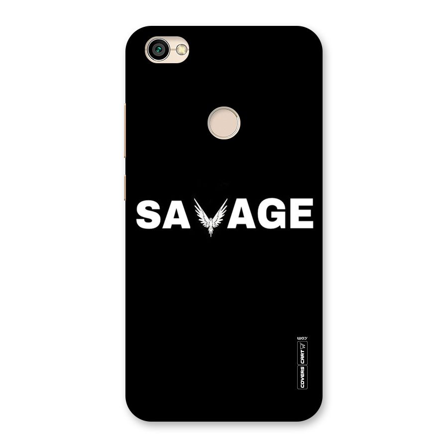 Savage Back Case for Redmi Y1 2017