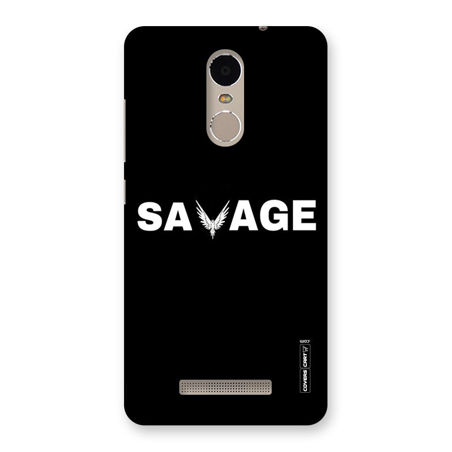 Savage Back Case for Xiaomi Redmi Note 3