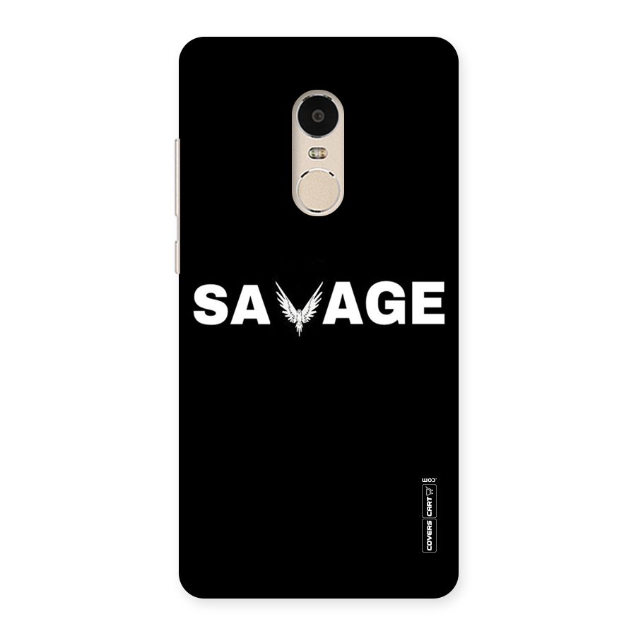 Savage Back Case for Xiaomi Redmi Note 4