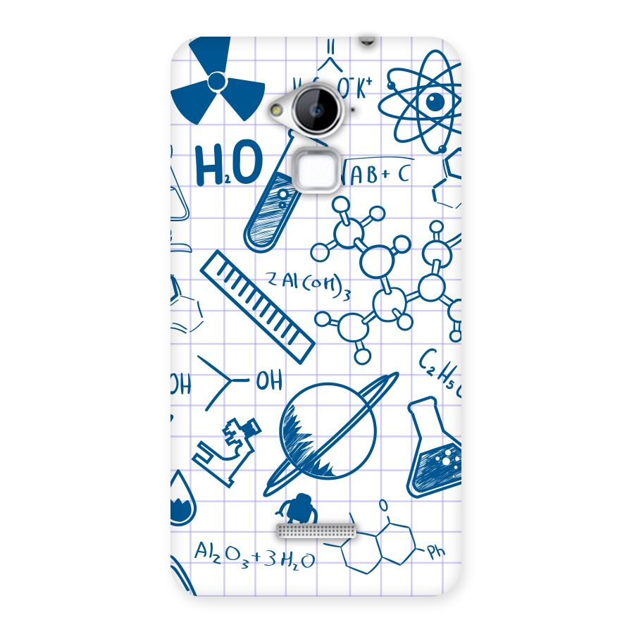 Science Notebook Back Case for Coolpad Note 3