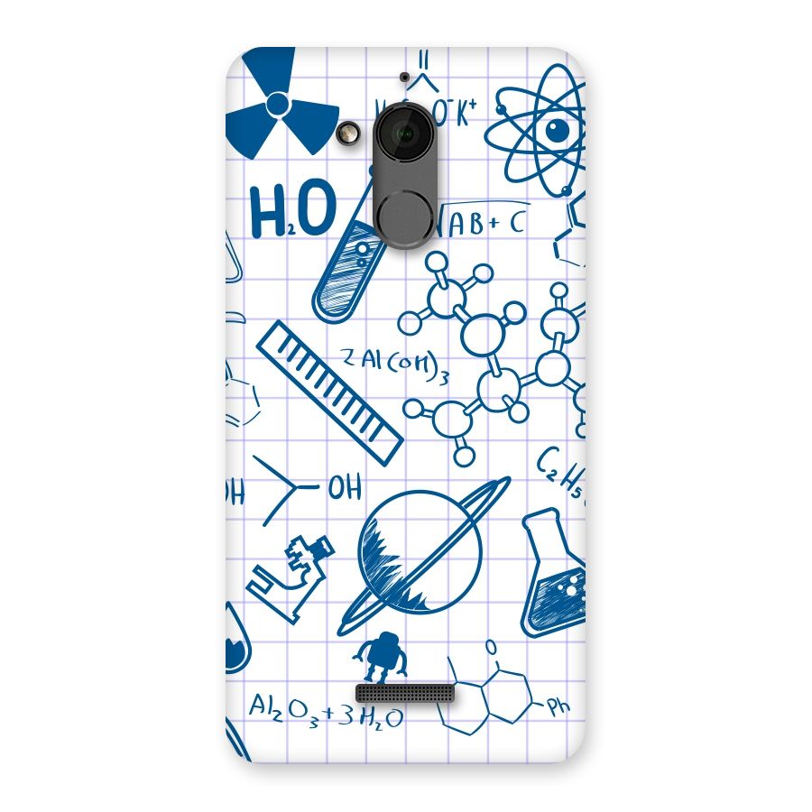 Science Notebook Back Case for Coolpad Note 5