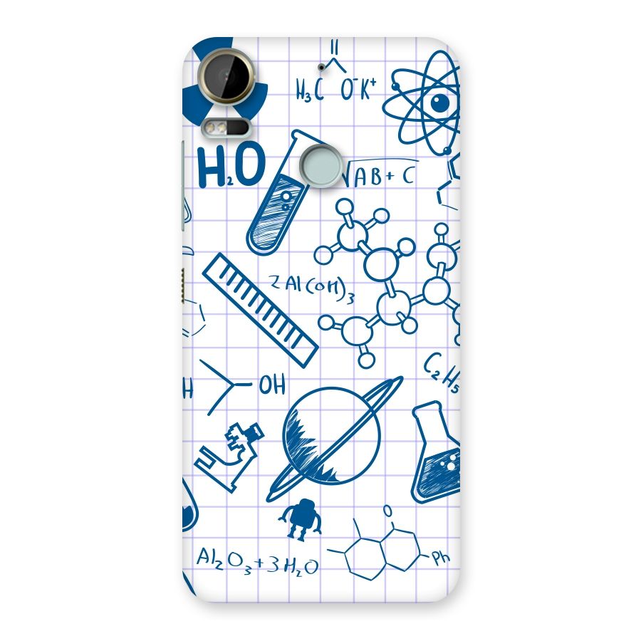 Science Notebook Back Case for Desire 10 Pro