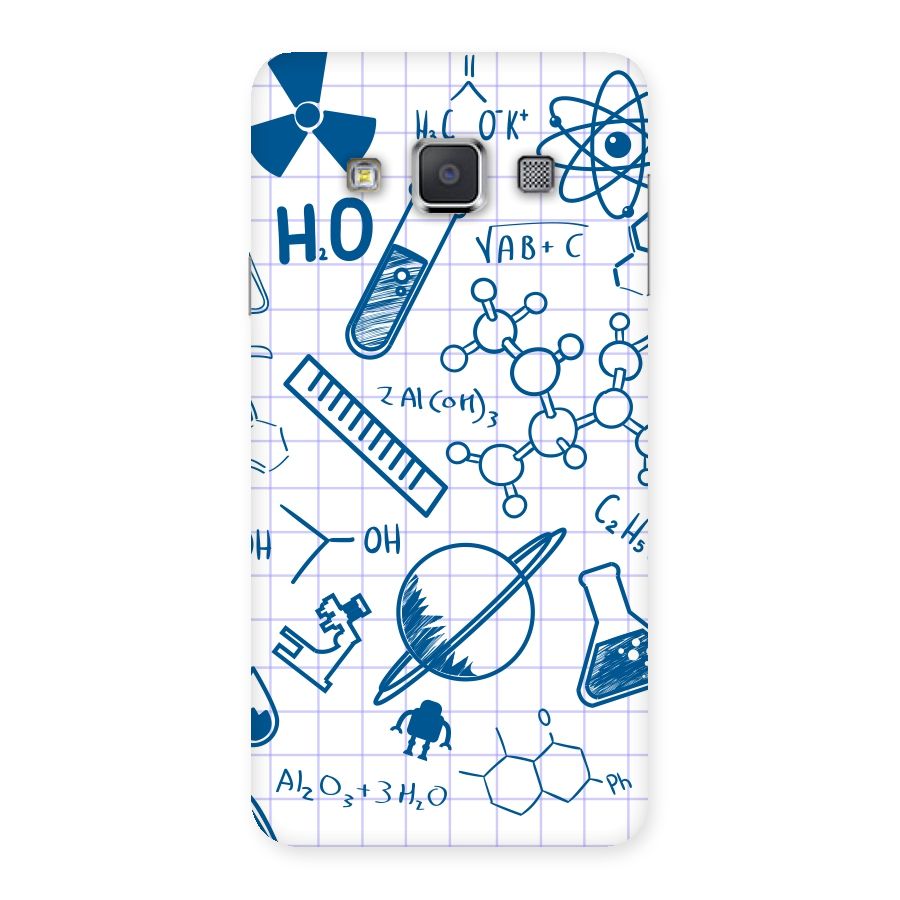 Science Notebook Back Case for Galaxy A3