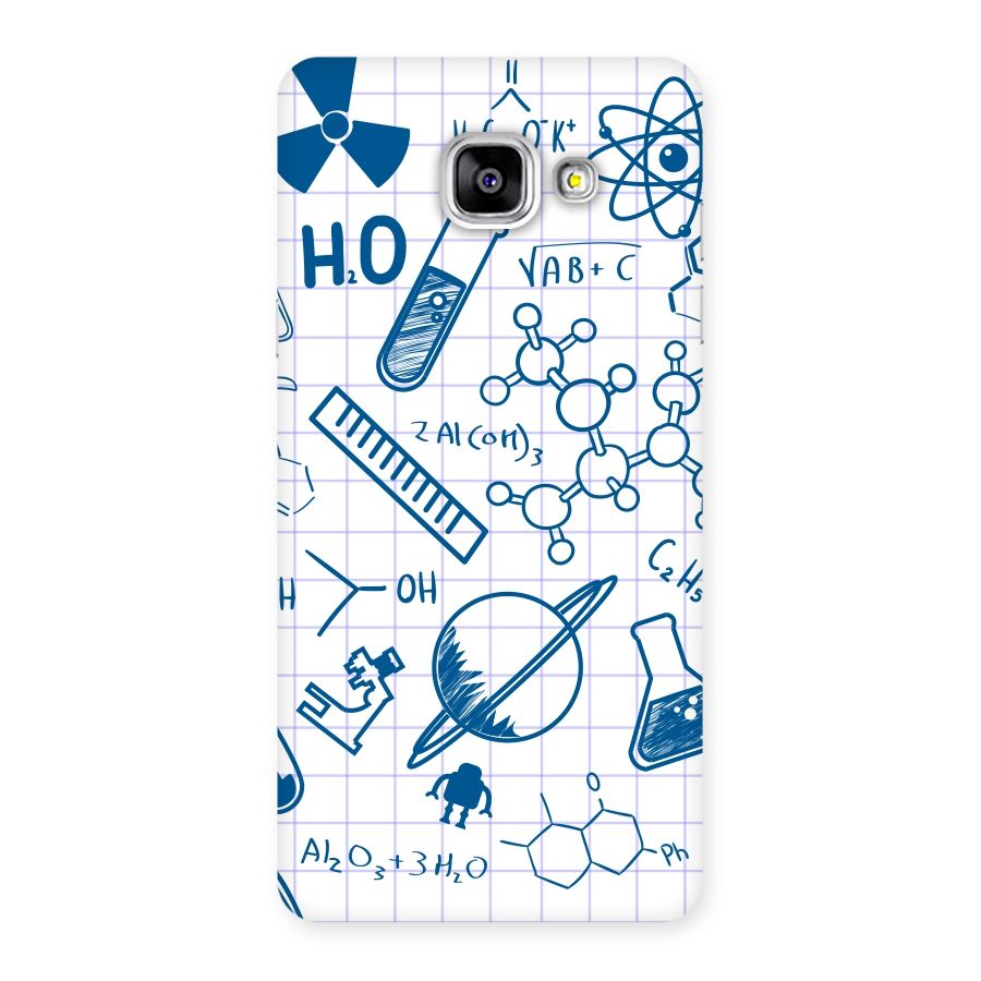 Science Notebook Back Case for Galaxy A5 2016