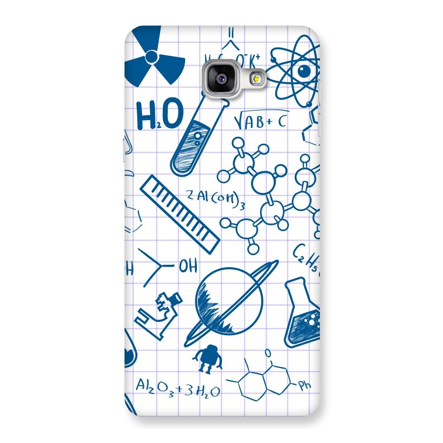 Science Notebook Back Case for Galaxy A9