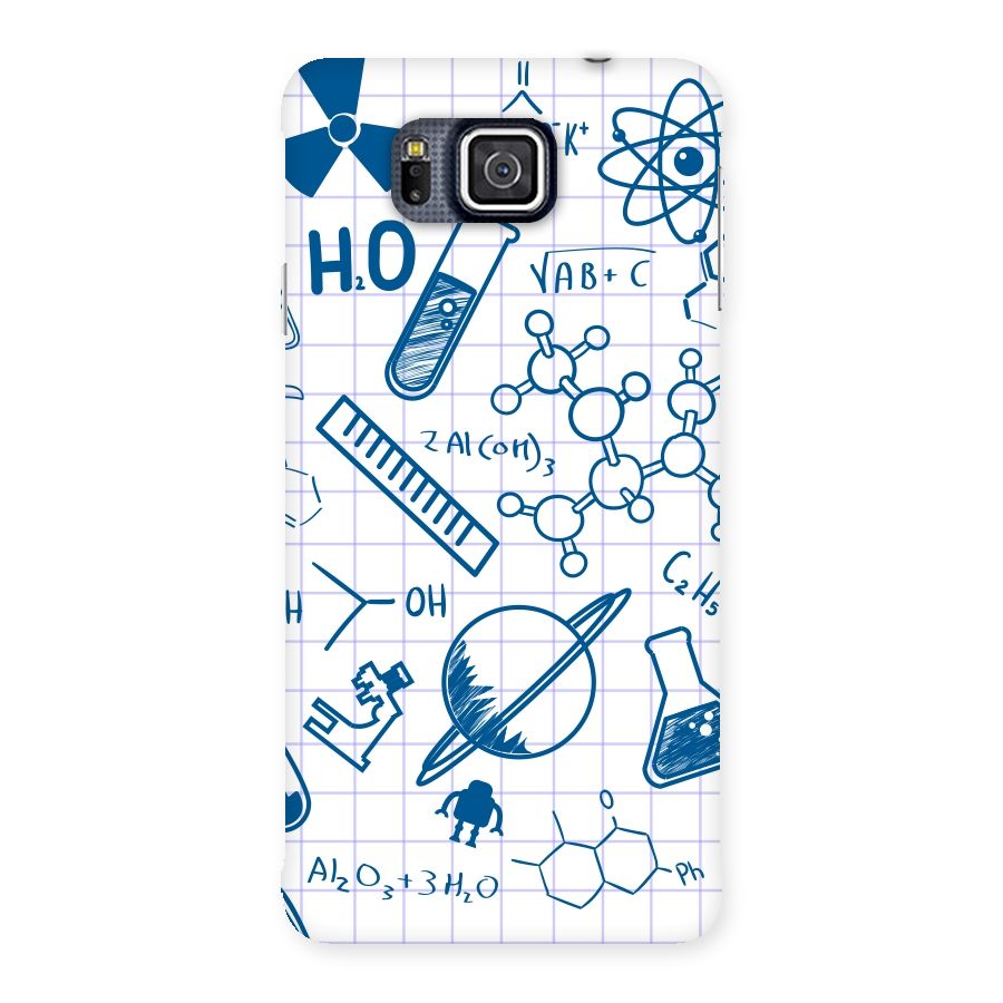 Science Notebook Back Case for Galaxy Alpha