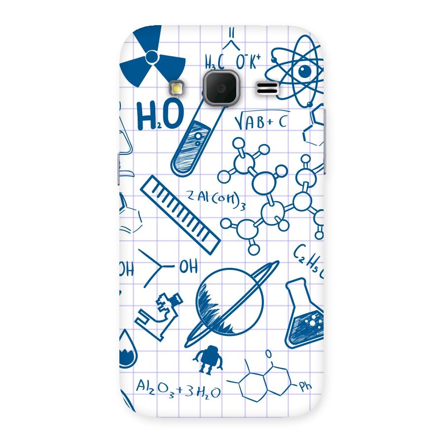 Science Notebook Back Case for Galaxy Core Prime