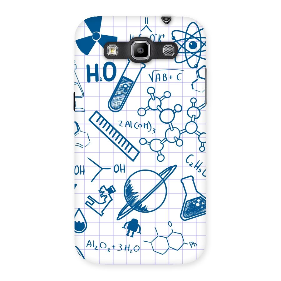 Science Notebook Back Case for Galaxy Grand Quattro
