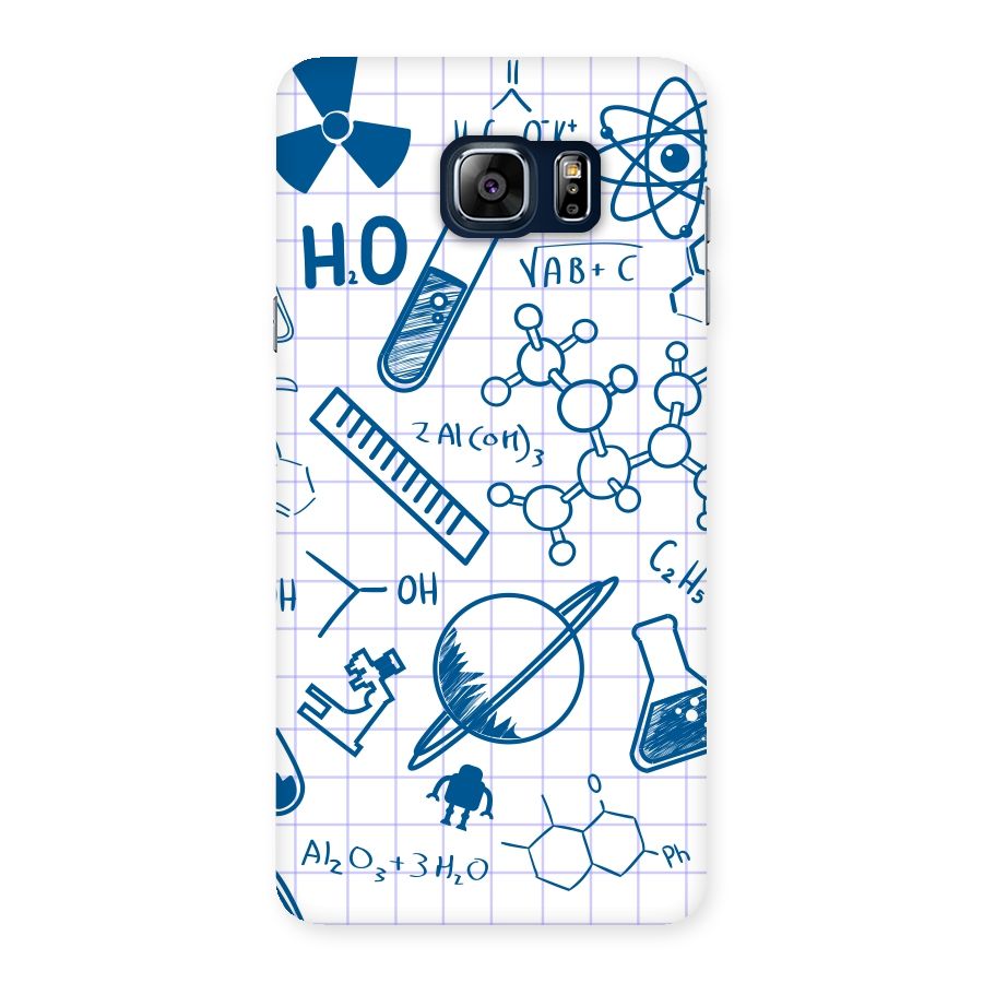 Science Notebook Back Case for Galaxy Note 5