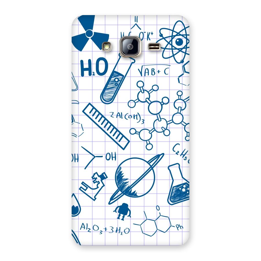 Science Notebook Back Case for Galaxy On5