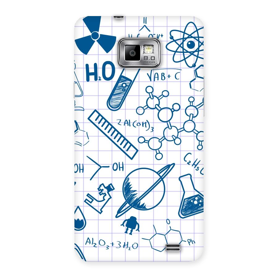 Science Notebook Back Case for Galaxy S2