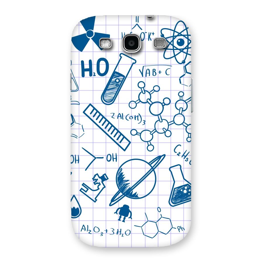 Science Notebook Back Case for Galaxy S3
