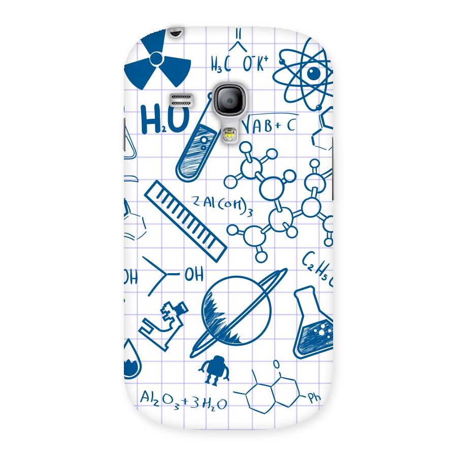 Science Notebook Back Case for Galaxy S3 Mini