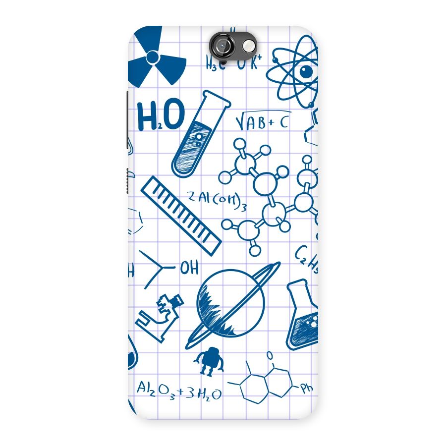 Science Notebook Back Case for HTC One A9
