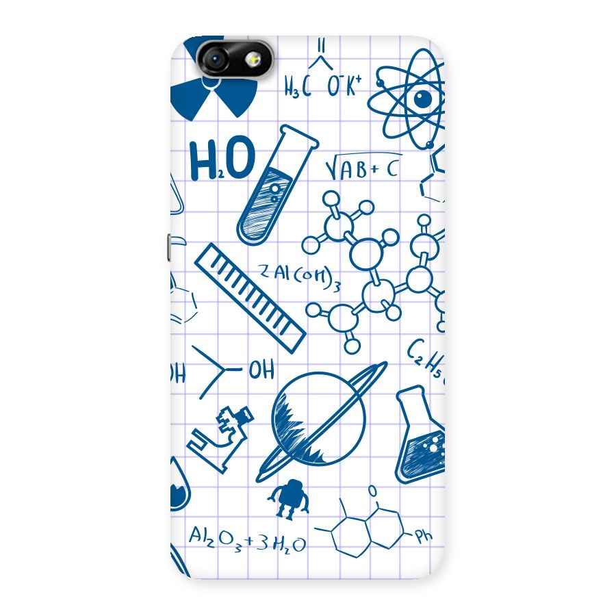 Science Notebook Back Case for Honor 4X