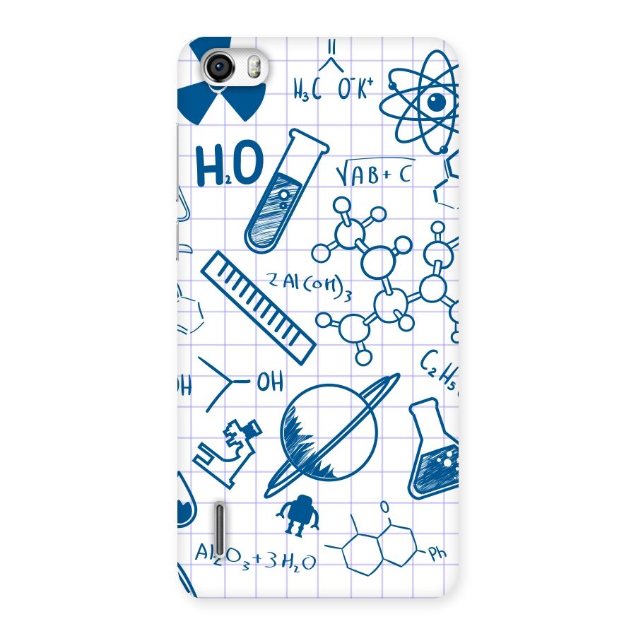 Science Notebook Back Case for Honor 6