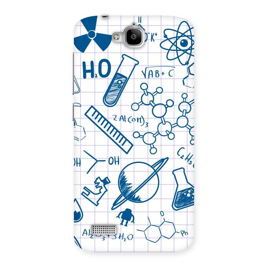 Science Notebook Back Case for Honor Holly