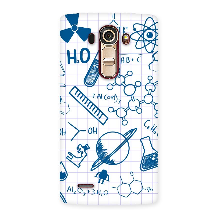 Science Notebook Back Case for LG G4