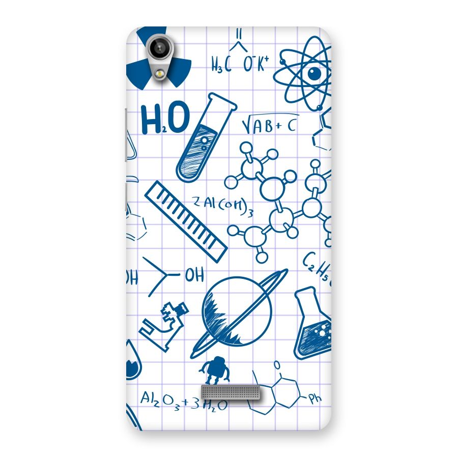 Science Notebook Back Case for Lava-Pixel-V1