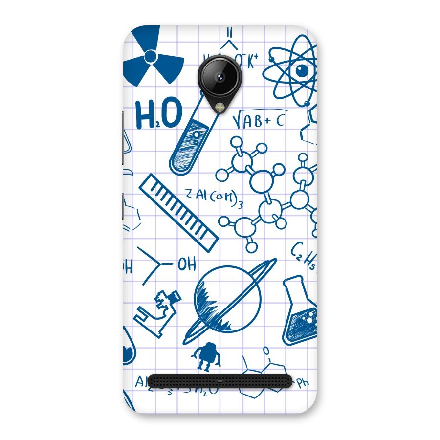 Science Notebook Back Case for Lenovo C2