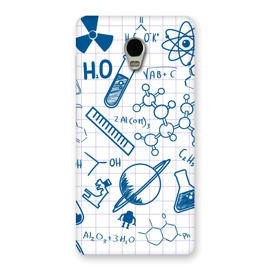 Science Notebook Back Case for Lenovo Vibe P1