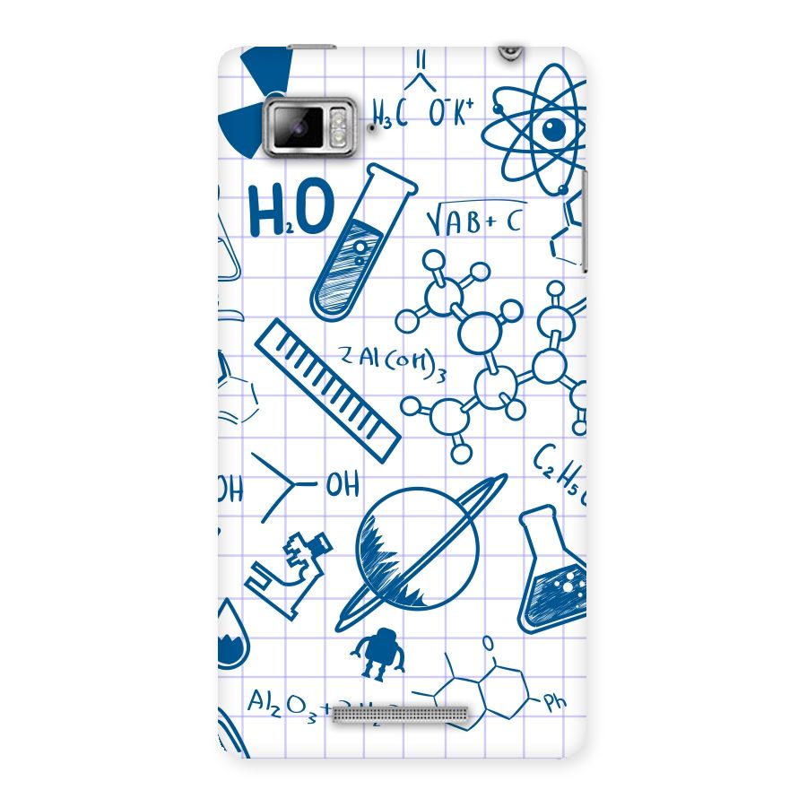 Science Notebook Back Case for Lenovo Vibe Z K910