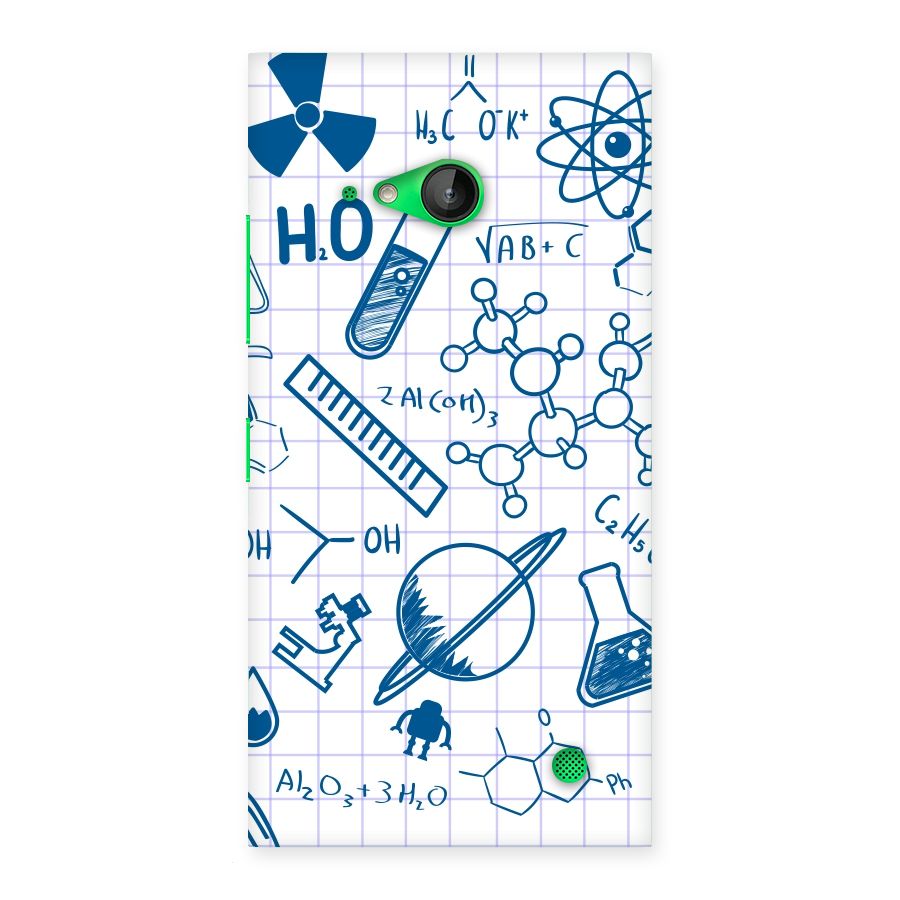Science Notebook Back Case for Lumia 730