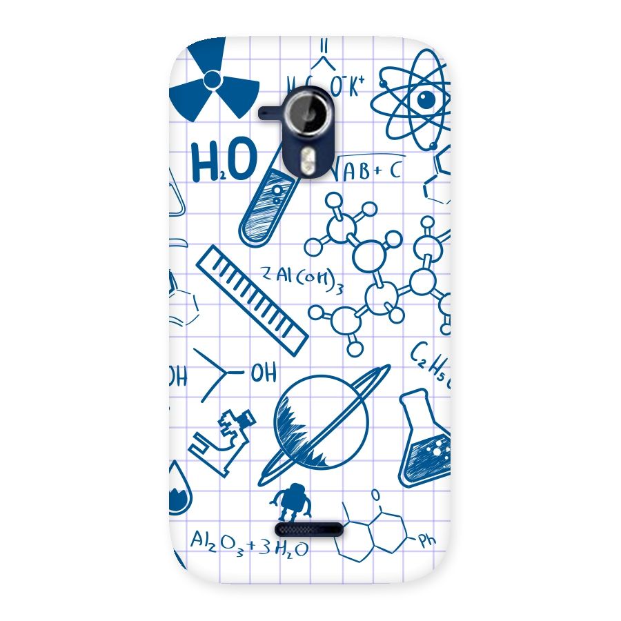 Science Notebook Back Case for Micromax Canvas Magnus A117