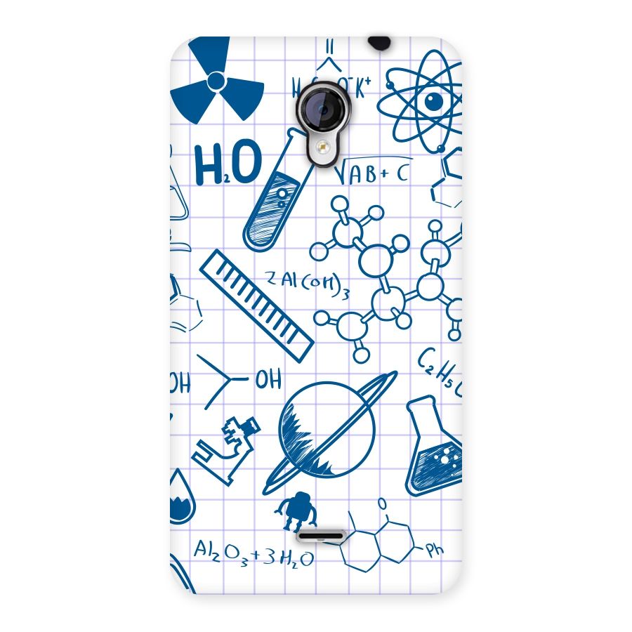 Science Notebook Back Case for Micromax Unite 2 A106