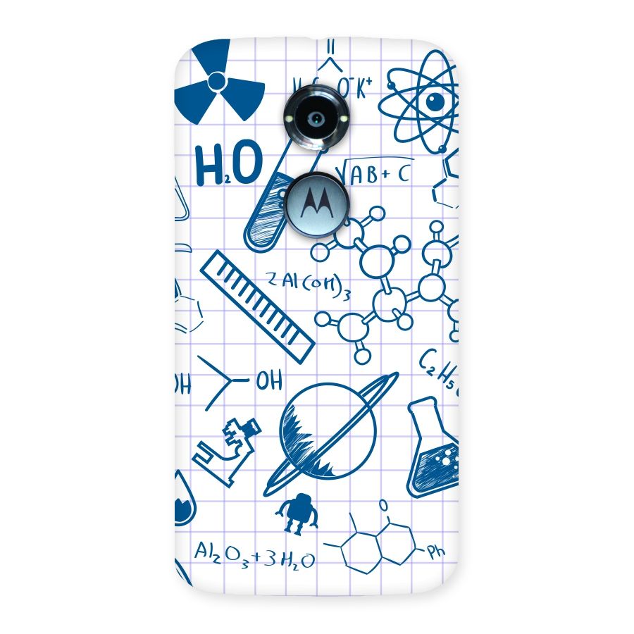 Science Notebook Back Case for Moto X 2nd Gen