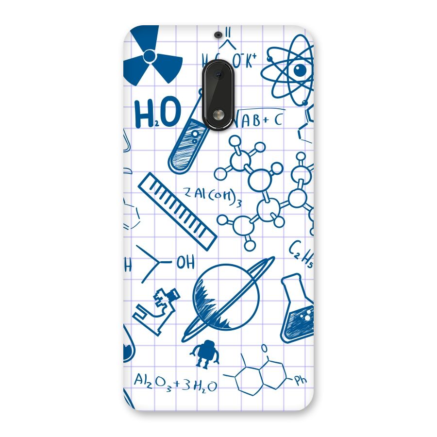 Science Notebook Back Case for Nokia 6