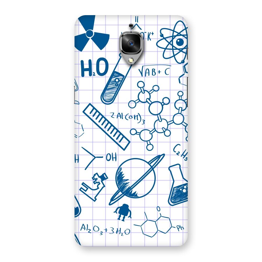 Science Notebook Back Case for OnePlus 3