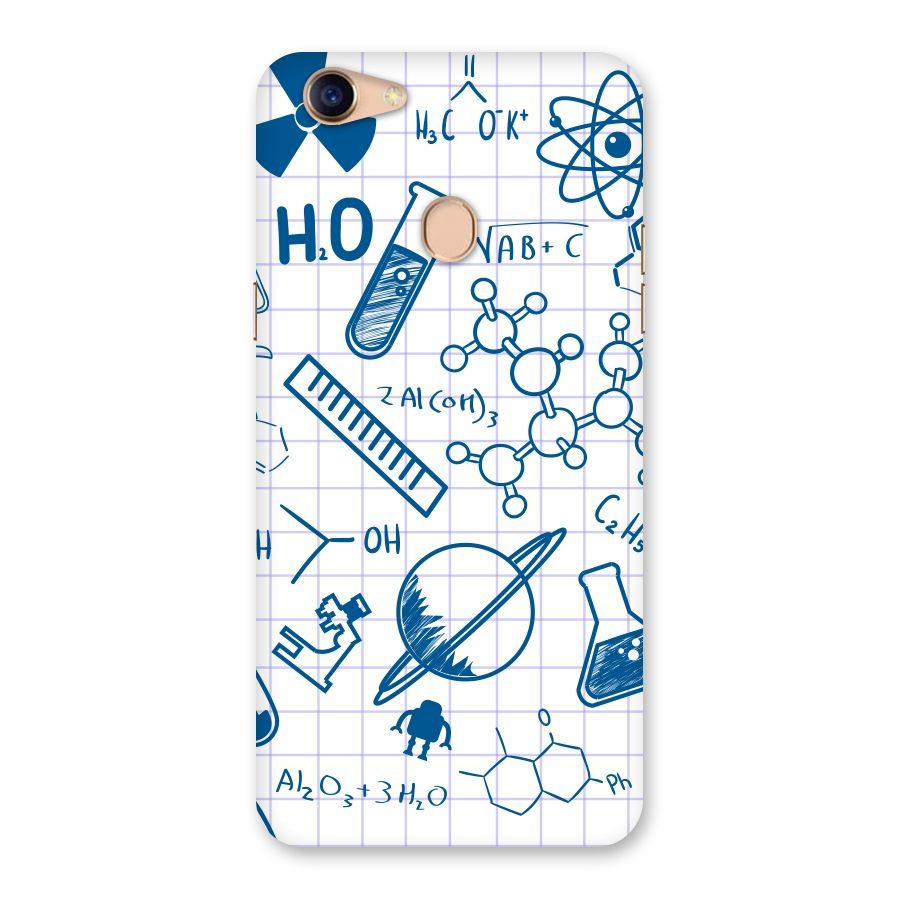 Science Notebook Back Case for Oppo F5