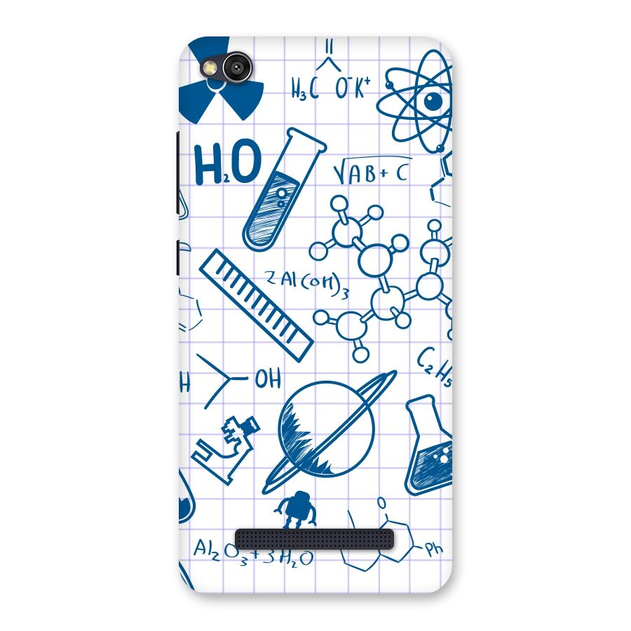 Science Notebook Back Case for Redmi 4A