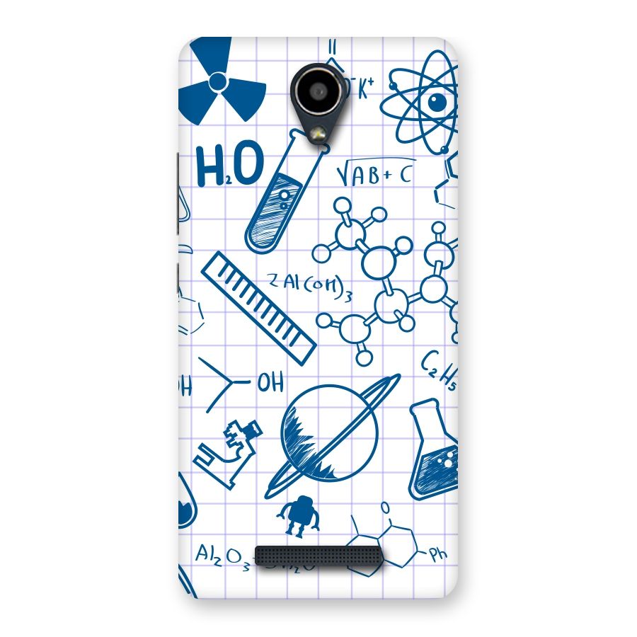 Science Notebook Back Case for Redmi Note 2