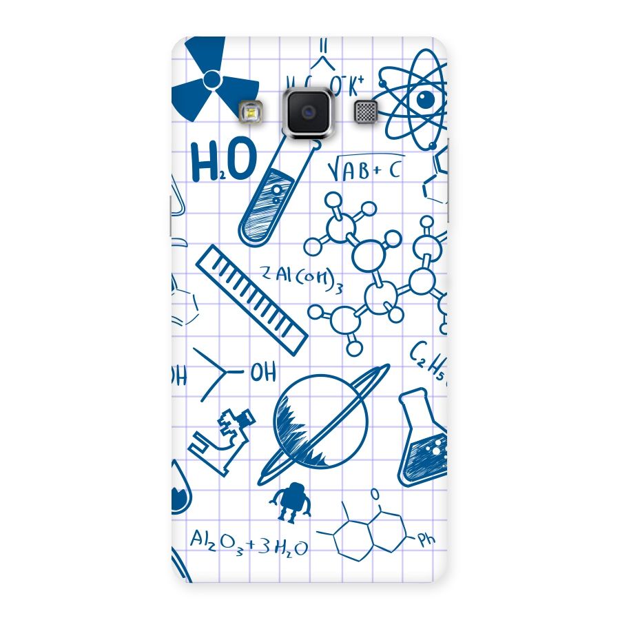 Science Notebook Back Case for Samsung Galaxy A5