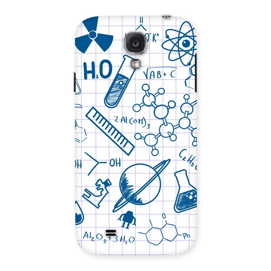 Science Notebook Back Case for Samsung Galaxy S4