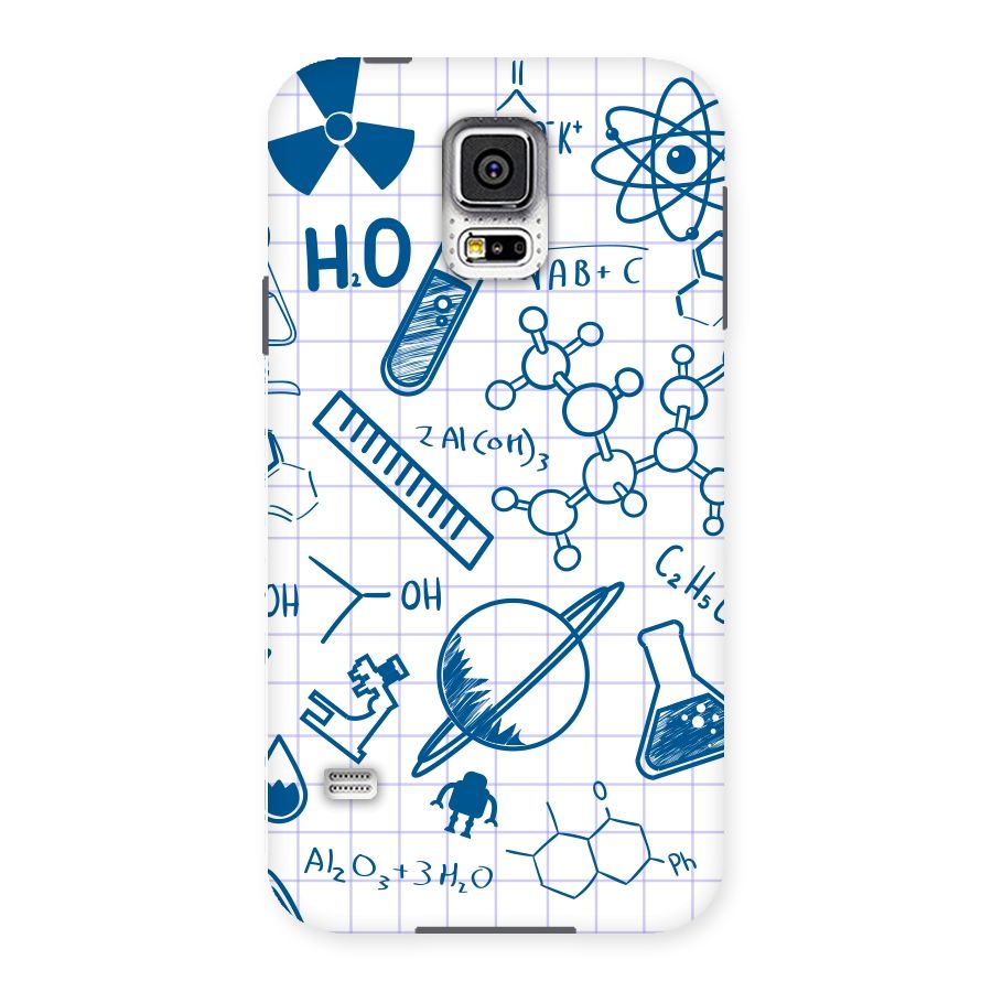 Science Notebook Back Case for Samsung Galaxy S5
