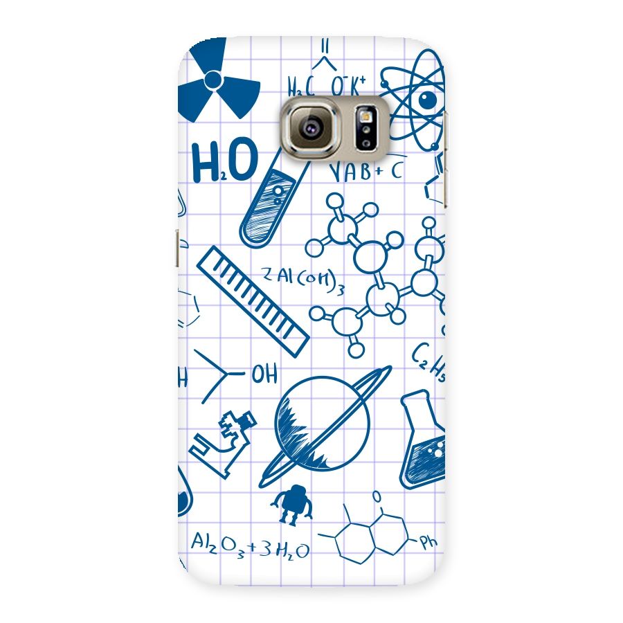 Science Notebook Back Case for Samsung Galaxy S6 Edge
